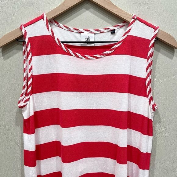 CAbi Carousel Stripe Tank Top - Size: Small - Picture 5 of 10